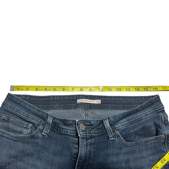 Women's Levi's 529 Curvy Bootcut Blue Waist 32 - Picture 9 of 10